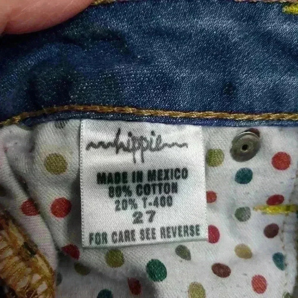 Hippie Joplin Boot Cut Jeans F53 - Picture 8 of 8